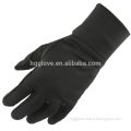 2015 hot sell ladies soft cashmere like touch screen gloves with bow and studs